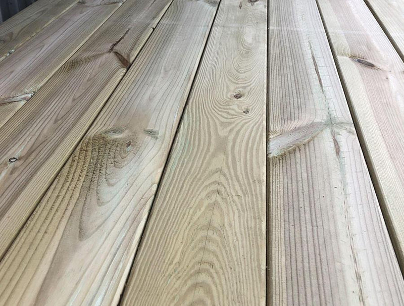 Treated Reject Timber Decking Boards