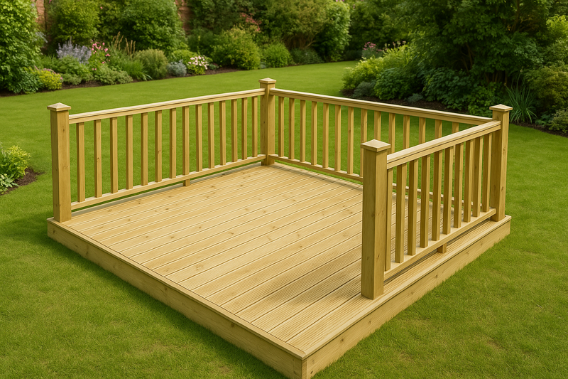Treated Decking Board Kits