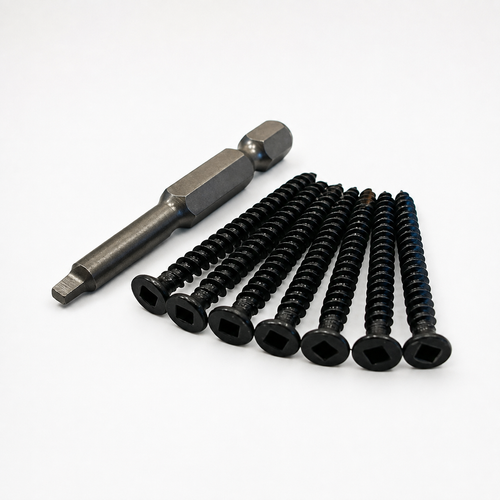 Composite Decking 40mm x 6mm  Fixing Screws – Pack of 100