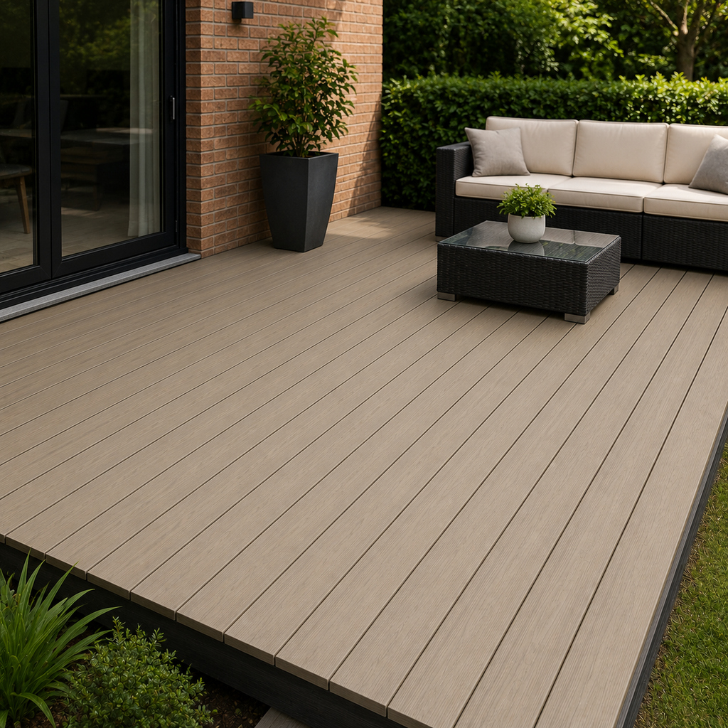 Co-Extrusion Duo Composite Decking Board 3.66m x 135mm x 22.5mm