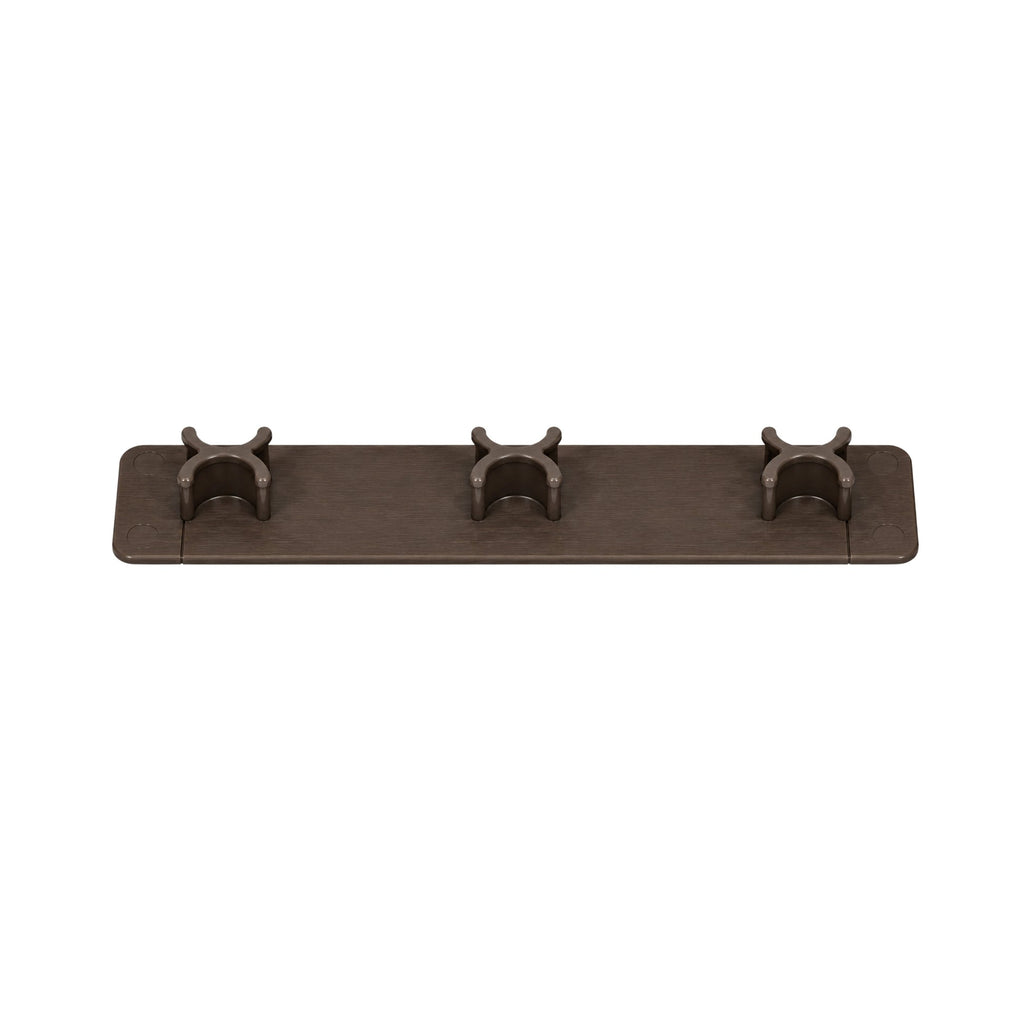 Chocolate Composite Decking End Caps - Fit 3.6m & 4.8m Boards