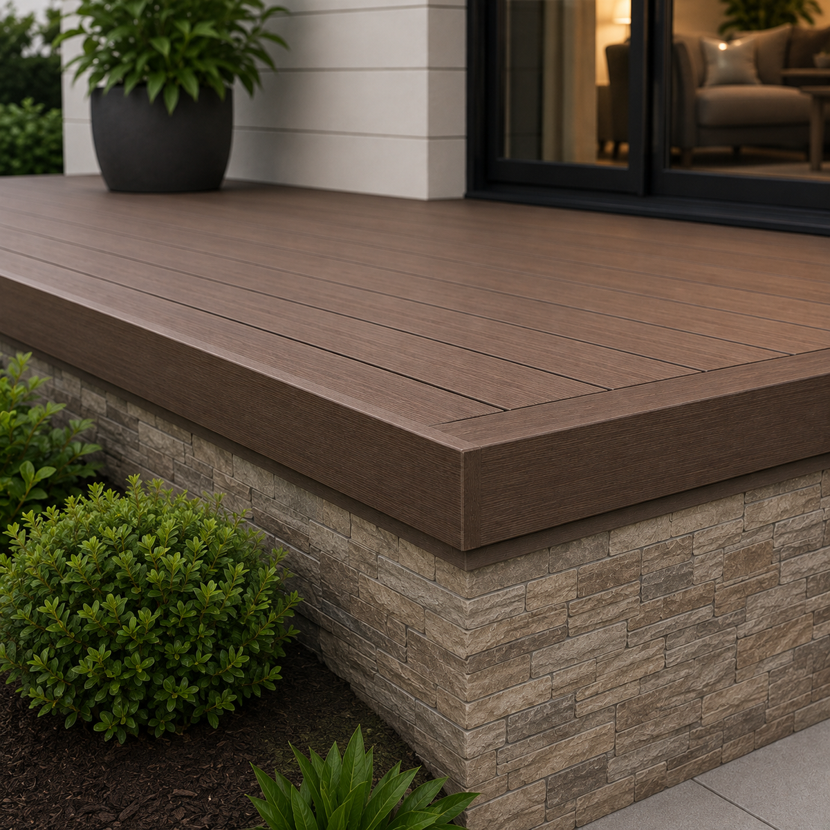 Classic Composite Edge Trim 2.9m × 50mm × 30mm