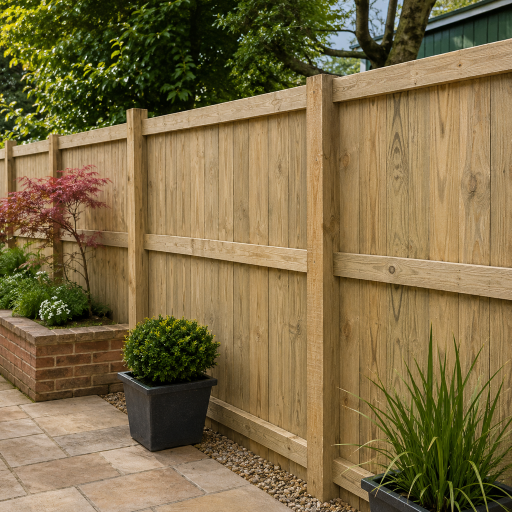 Treated Reject 4x1" Fence Board 2m x 95mm x 19mm - Pack of 10