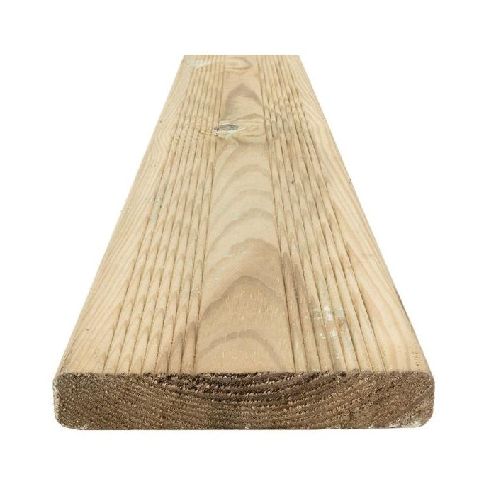 Timber Treated Decking Board 2.4m x 120mm x 21mm