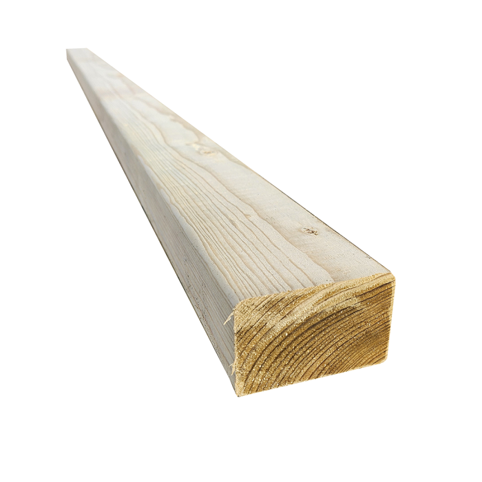 Treated 3x2 Decking Joists 1.8m, 2.4m & 3.6m | 70 mm x 45mm