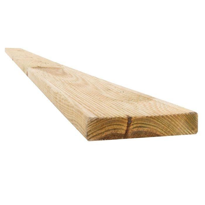 Treated Reject Decking Board 2.4m x 95mm x 19mm - Pack of 10