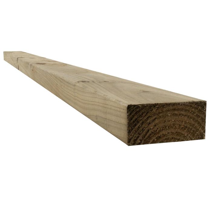 Treated 4x2" Timber - Decking Joists 1.8 m x 95mm x 45mm
