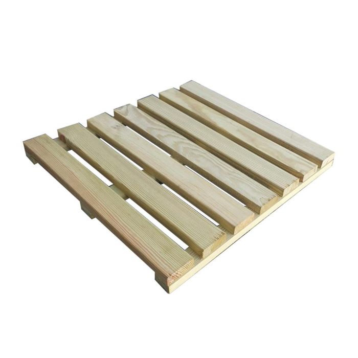 Treated Deck Tile 4.0m x 400mm x 35mm