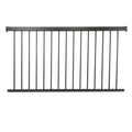 Aluminium Metal Balustrade Railing Kit 100 x 125 x 1800mm.