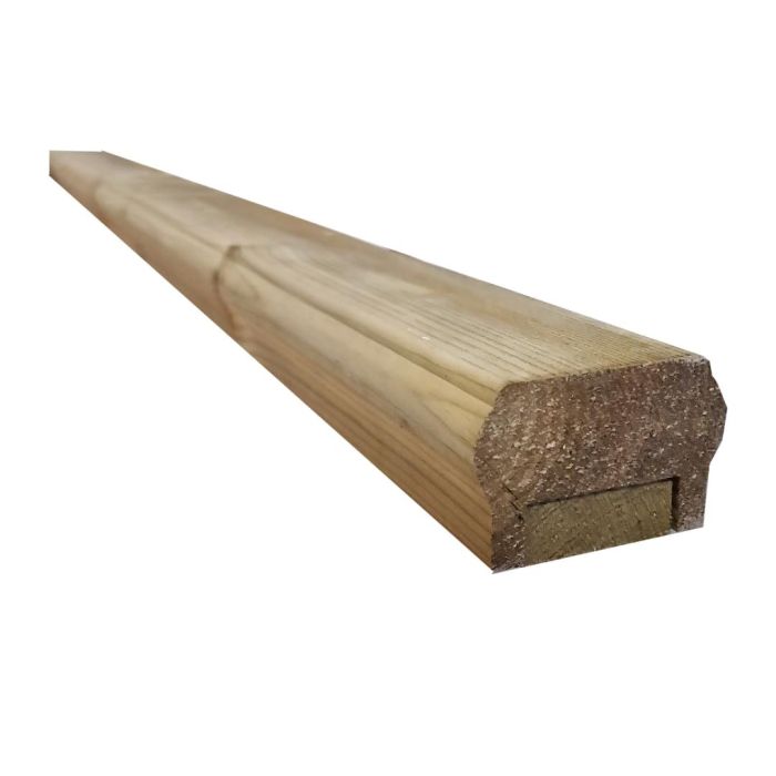 Treated Decking Handrail/Baserail 45 x 70 x 2.39m