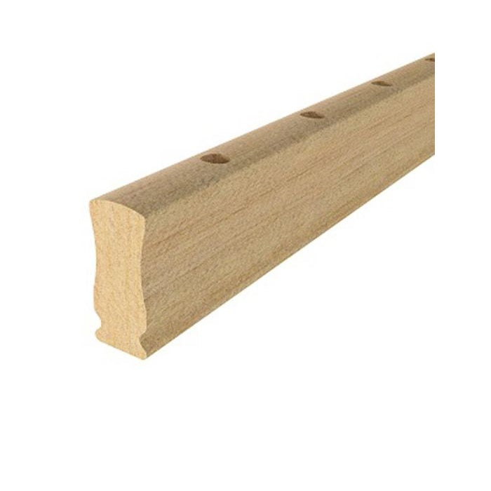 Iron Balustrade Kit Pre-drilled Rail 1.8m x 84mm x 36mm