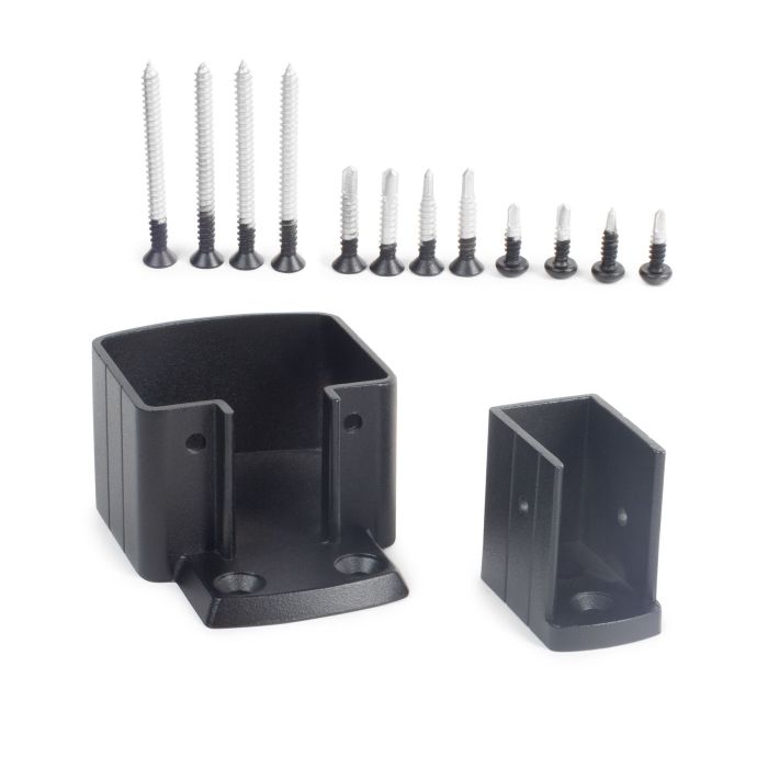 Aluminium Metal Balustrade Railing Kit 100 x 125 x 1800mm.
